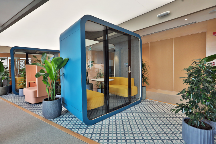 OSF Offices, Amman - Interior design and furniture project by Abu Zeid & co.